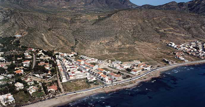 Playa La Chapineta, Cartagena, Murcia / Fuente: mapama.gob.es