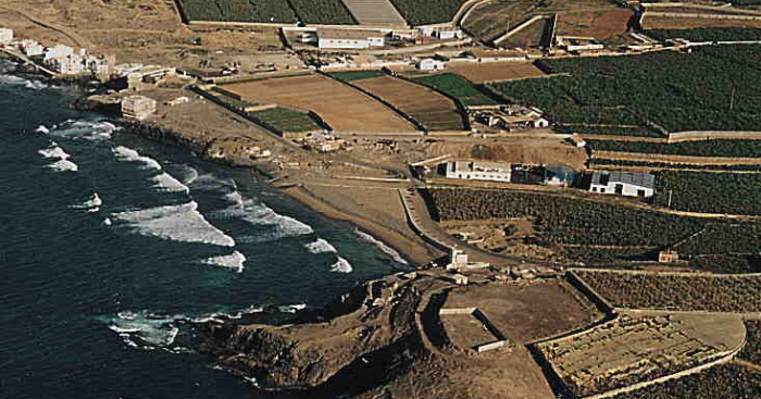 Playa Boca Barranco, Gáldar, Gran Canaria / Fuente: mapama.gob.es