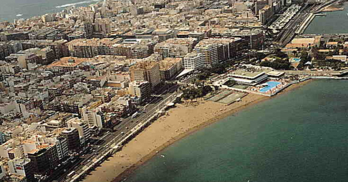 Playa Alcavaneras, Las Palmas de Gran Canaria, Gran Canaria / Fuente: mapama.gob.es