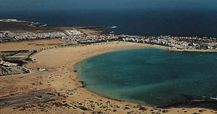 Playa Caleta de Fuste, Antigua, Fuerteventura / Fuente: mapama.gob.es