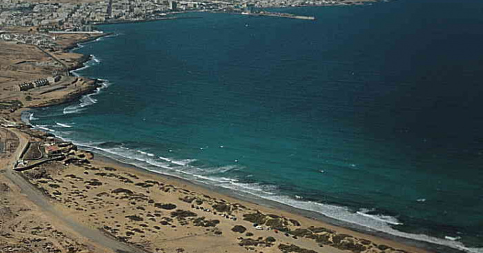 Playa Blanca, Puerto del Rosario, Fuerteventura / Fuente: mapama.gob.es