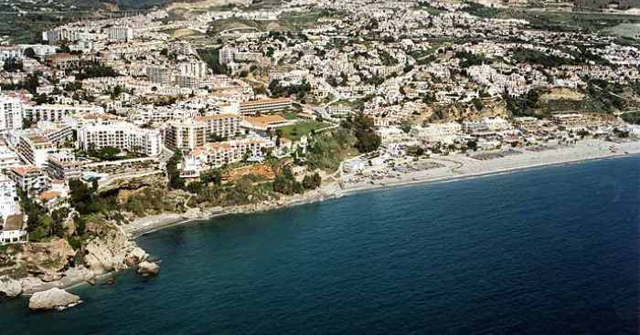 Playa Burriana, Nerja, Málaga / Fuente: mapama.gob.es