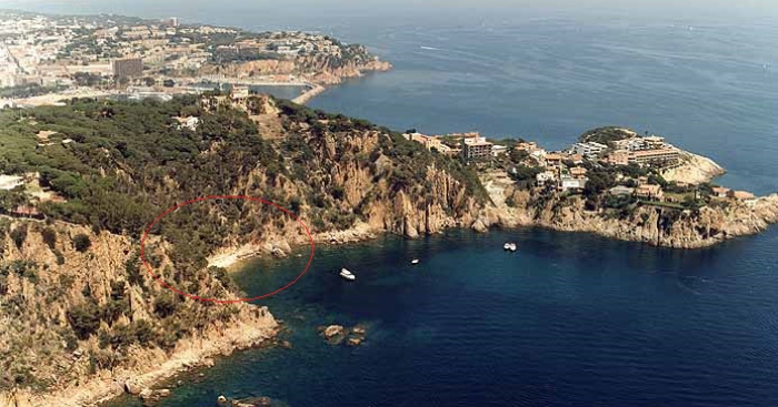 Playa Cala del Vigatà, Sant Feliu de Guíxols, Girona / Fuente: mapama.gob.es