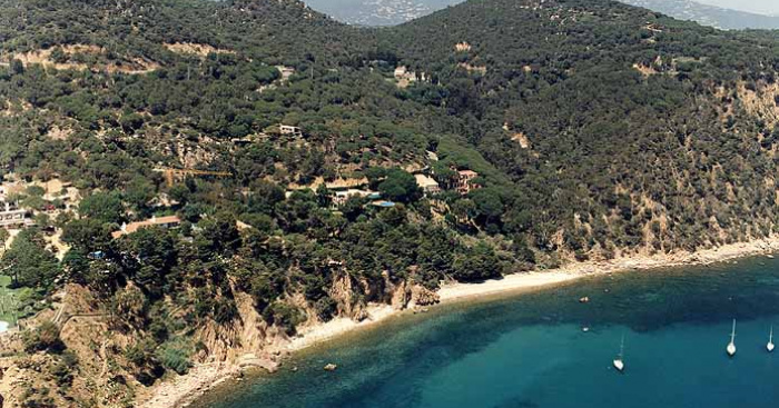 Playa Can Dell, Sant Feliu de Guíxols, Girona / Fuente: mapama.gob.es