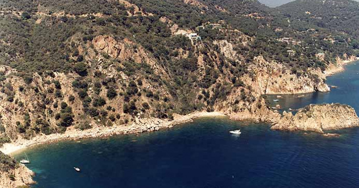 Playa Cala Urgell, Sant Feliu de Guíxols, Girona / Fuente: mapama.gob.es