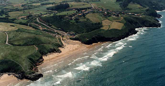 Playa Xivares 1 y 2, Carreño, Asturias / Fuente: mapama.gob.es