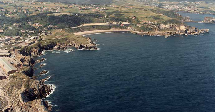 Playa Arnao, Castrillón, Asturias / Fuente: mapama.gob.es