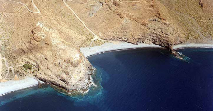 Playa El Medio, San Sebastián de la Gomera, La Gomera / Fuente: mapama.gob.es
