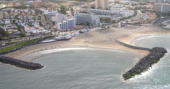 Playa Las Américas, Adeje, Tenerife / Fuente: mapama.gob.es