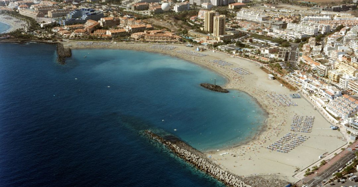 Playa Las Vistas, Arona, Tenerife / Fuente: mapama.gob.es