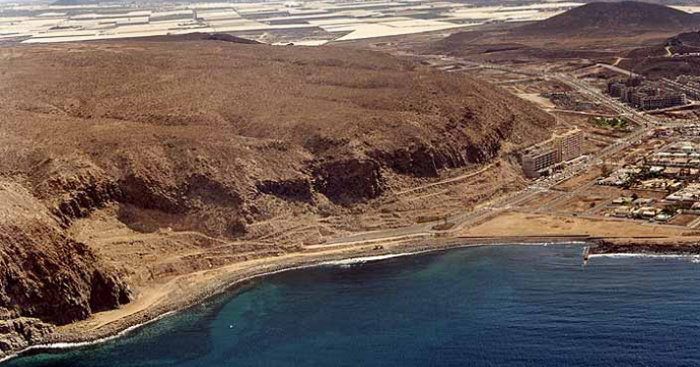 Playa El Palmar, Arona, Tenerife / Fuente: mapama.gob.es