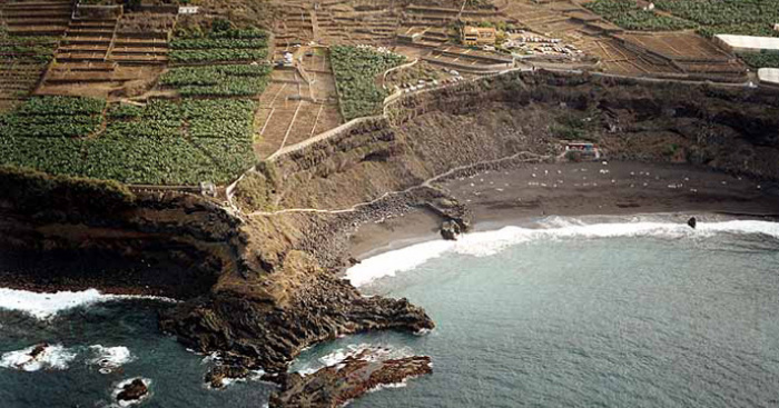 Playa El Bollullo, La Orotava, Tenerife / Fuente: mapama.gob.es