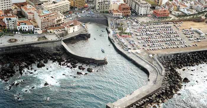 Playa El Muelle, Puerto de la Cruz, Tenerife / Fuente: mapama.gob.es