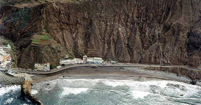 Playa Roque de las Bodegas, Santa Cruz de Tenerife, Tenerife / Fuente: mapama.gob.es