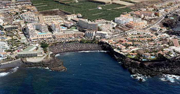 Playa La Arena, Santiago del Teide, Tenerife / Fuente: mapama.gob.es
