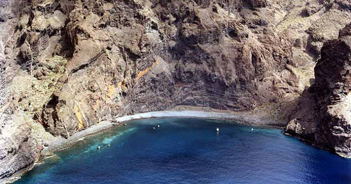 Playa Barranco Seco, Santiago del Teide, Tenerife / Fuente: mapama.gob.es