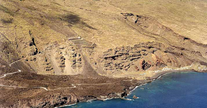 Playa El Poris, Villa de Mazo, La Palma / Fuente: mapama.gob.es