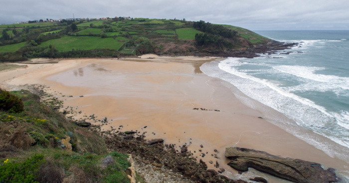 Playa Luaña, Alfoz de Lloredo, Cantabria / Fuente: mapama.gob.es