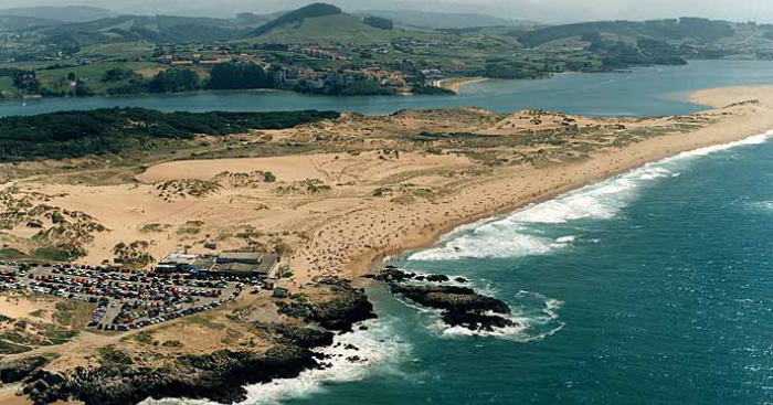 Playa Valdearenas, Piélagos, Cantabria / Fuente: mapama.gob.es