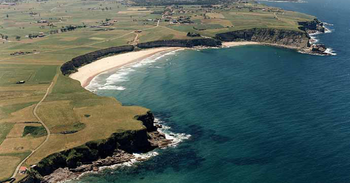 Playa Langre I, Ribamontán al Mar, Cantabria / Fuente: mapama.gob.es