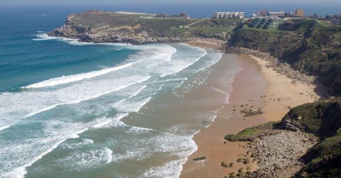 Playa Los Locos, Suances, Cantabria / Fuente: mapama.gob.es