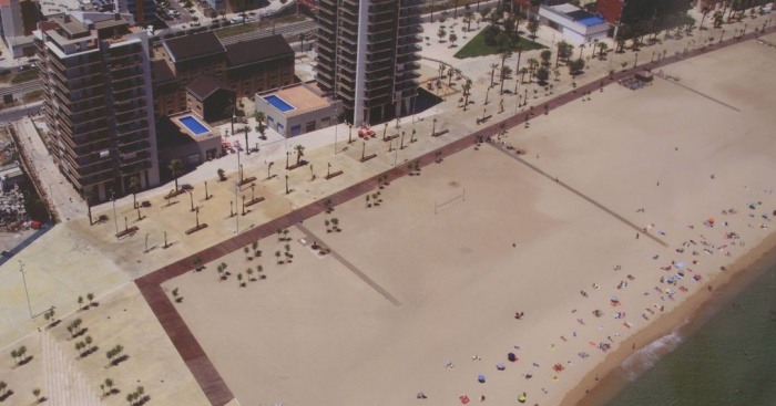Playa Platja del Coco, Badalona, Barcelona / Fuente: mapama.gob.es