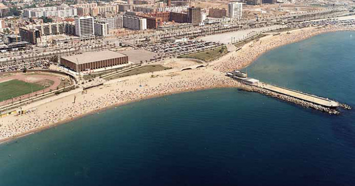 Playa La Mar Bella, Barcelona / Fuente: mapama.gob.es