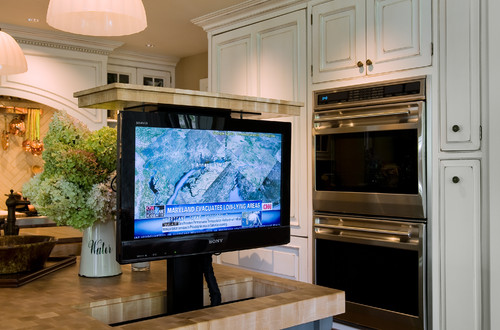 Ideas de decoración para esconder la televisión del salón (fotos ...