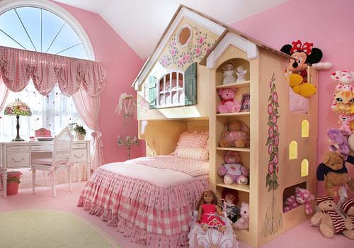 Habitaciones de princesas con una decoración excéntrica (fotos