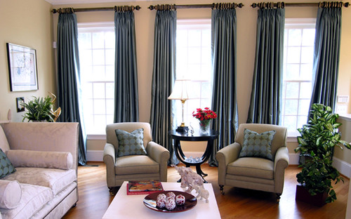 Ideas de decoración: cómo elegir las cortinas para la casa ... Cortinas para living comedor