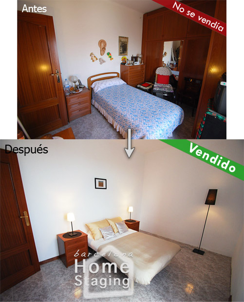 Si quieres vender la casa, mejor quita los muebles y deja los