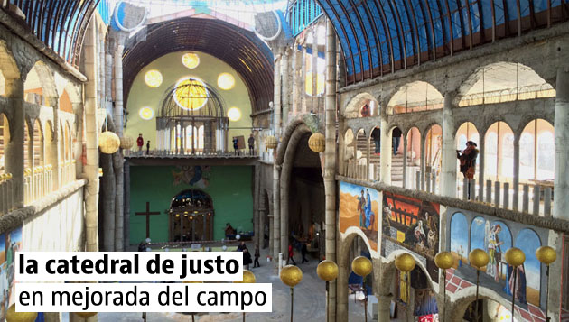 Increíbles imágenes de la única catedral del mundo construida por una sola persona 