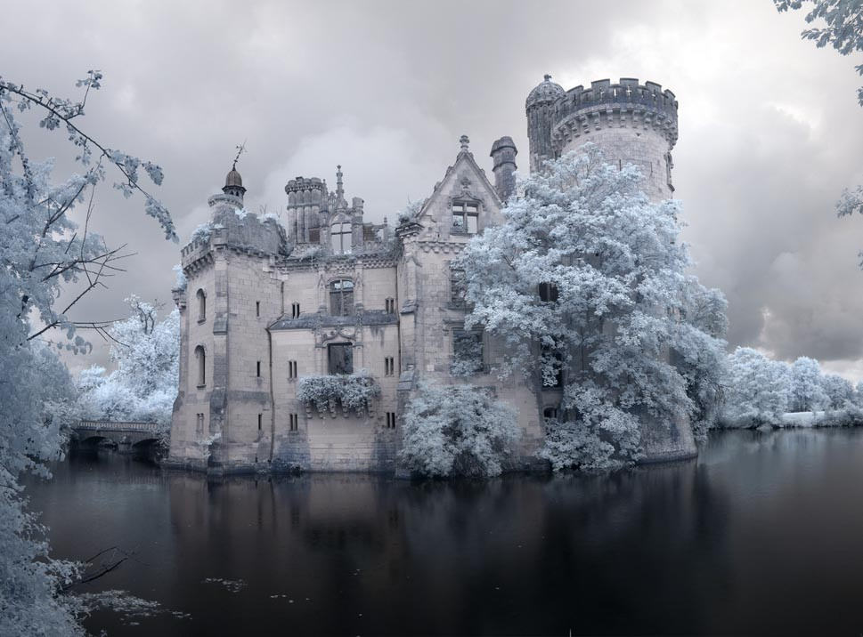Castillo abandonado en Francia