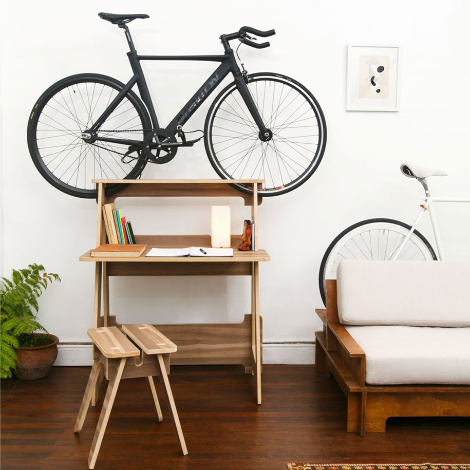 Ideas de decoración: ¿Ciclista urbano? Muebles de diseño para guardar