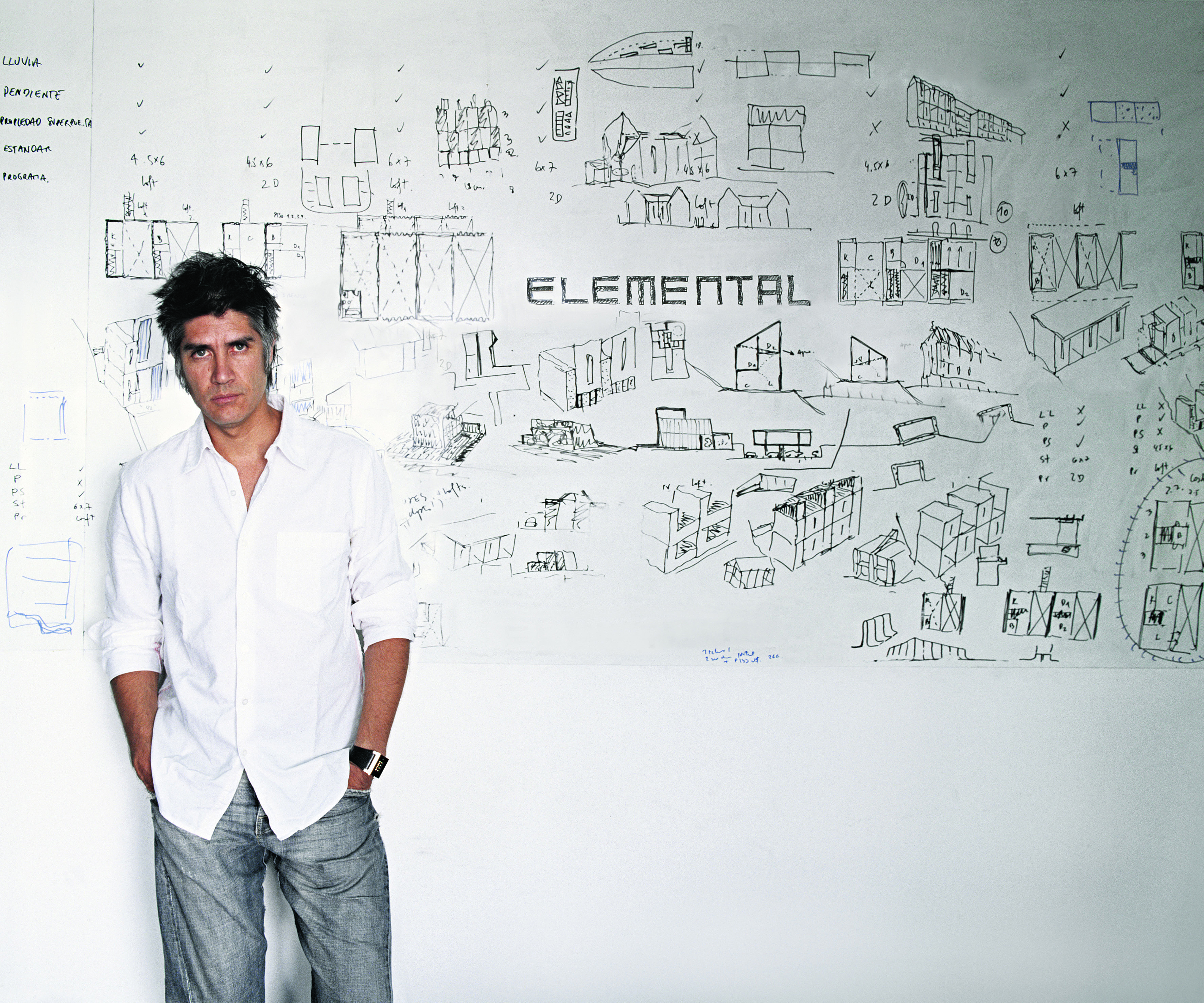 El arquitecto chileno Alejandro Aravena