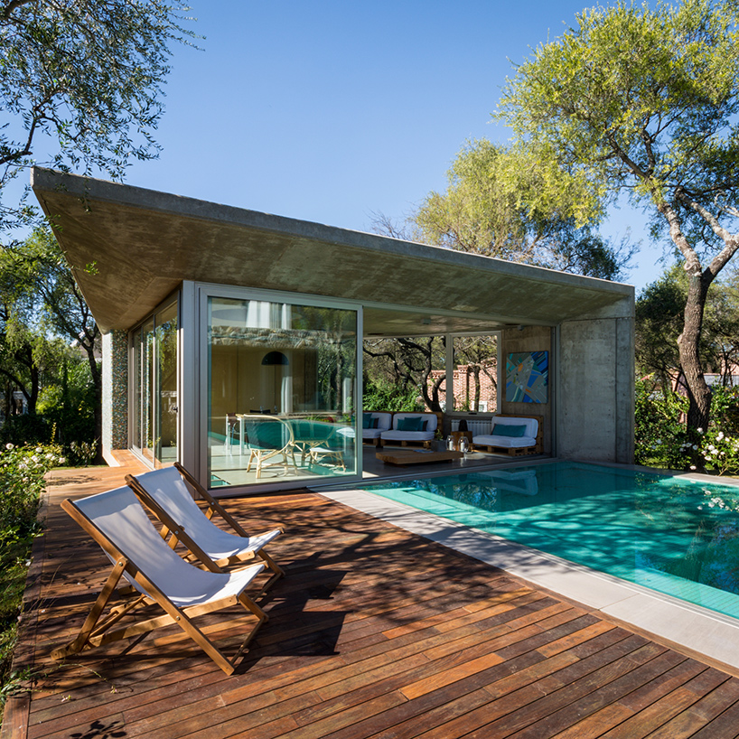 Casas de ensueño una villa de diseño con el salón a un