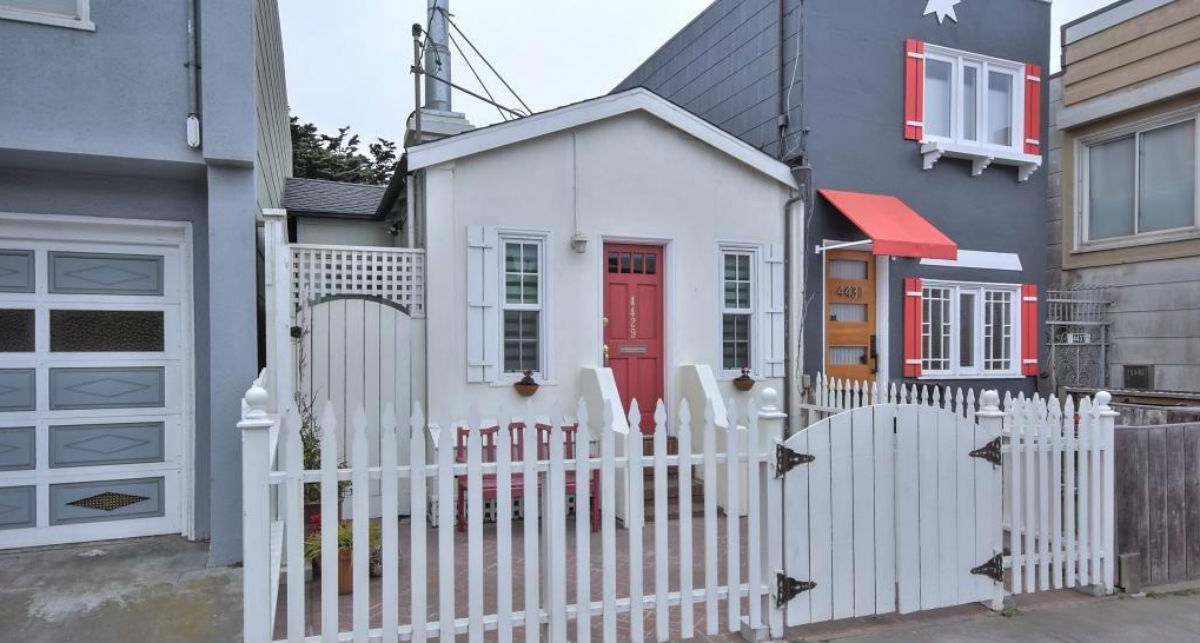 La casa más pequeña a la venta en San Francisco tiene solo 51 m2 y