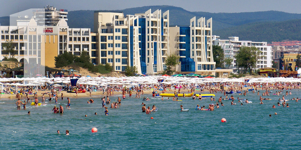 Sunny Beach, Bulgaria: 43.4 libras, 49,6 euros
