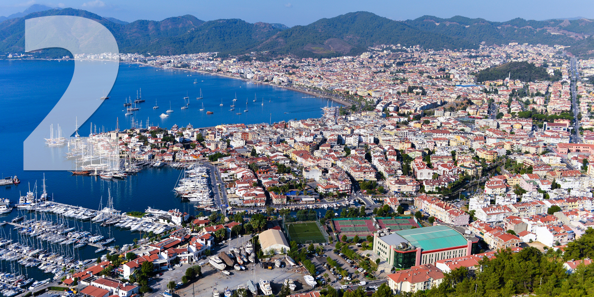 Marmaris, TurquÃa: 56.8 libras, 65 euros