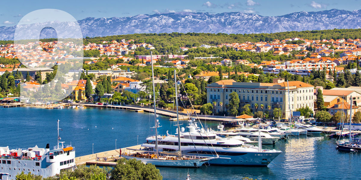 Zadar, Croacia: 98.1 libras, 112,1 euros