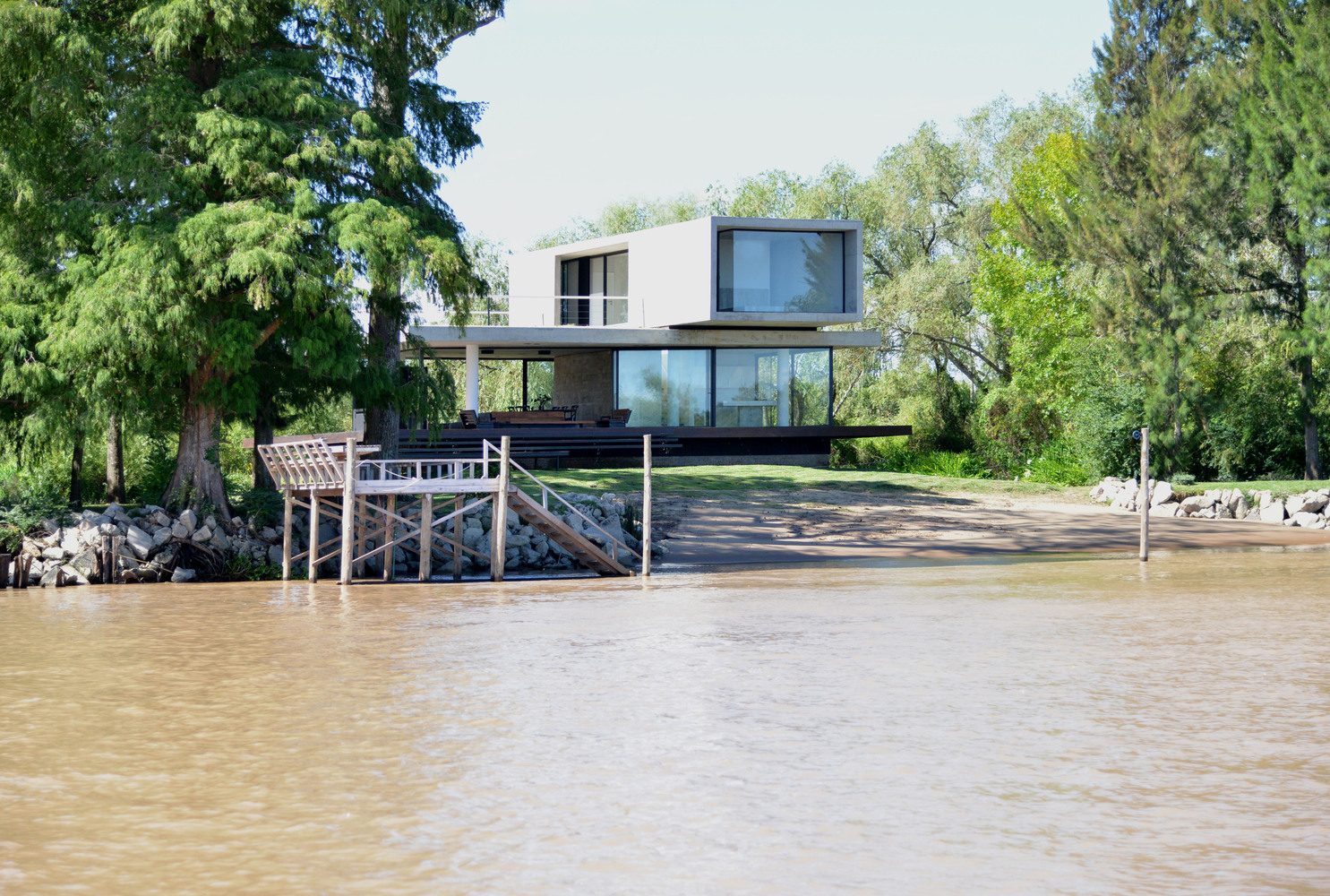 La casa ideal para desconectar de todo que se encuentra protegida por