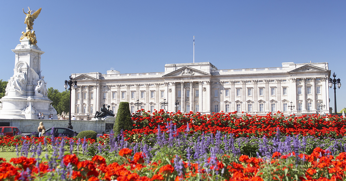 El palacio de Buckingham, Londres