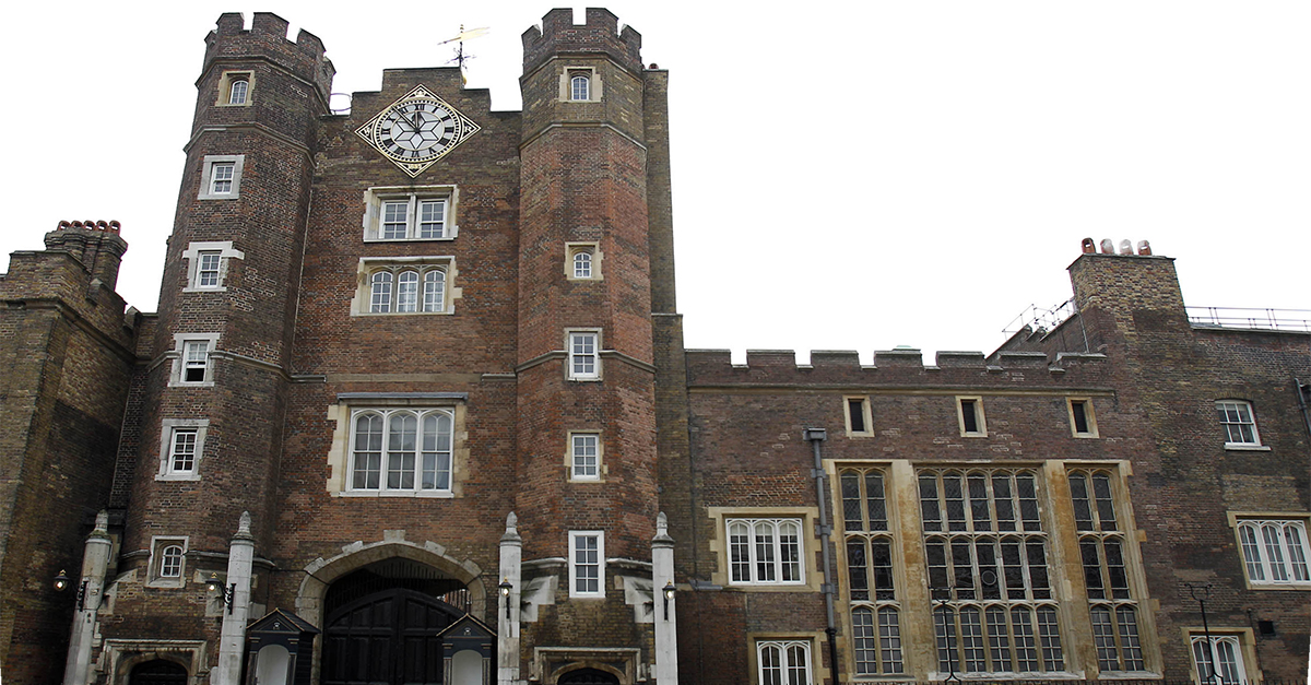 Palacio de St. James, Londres