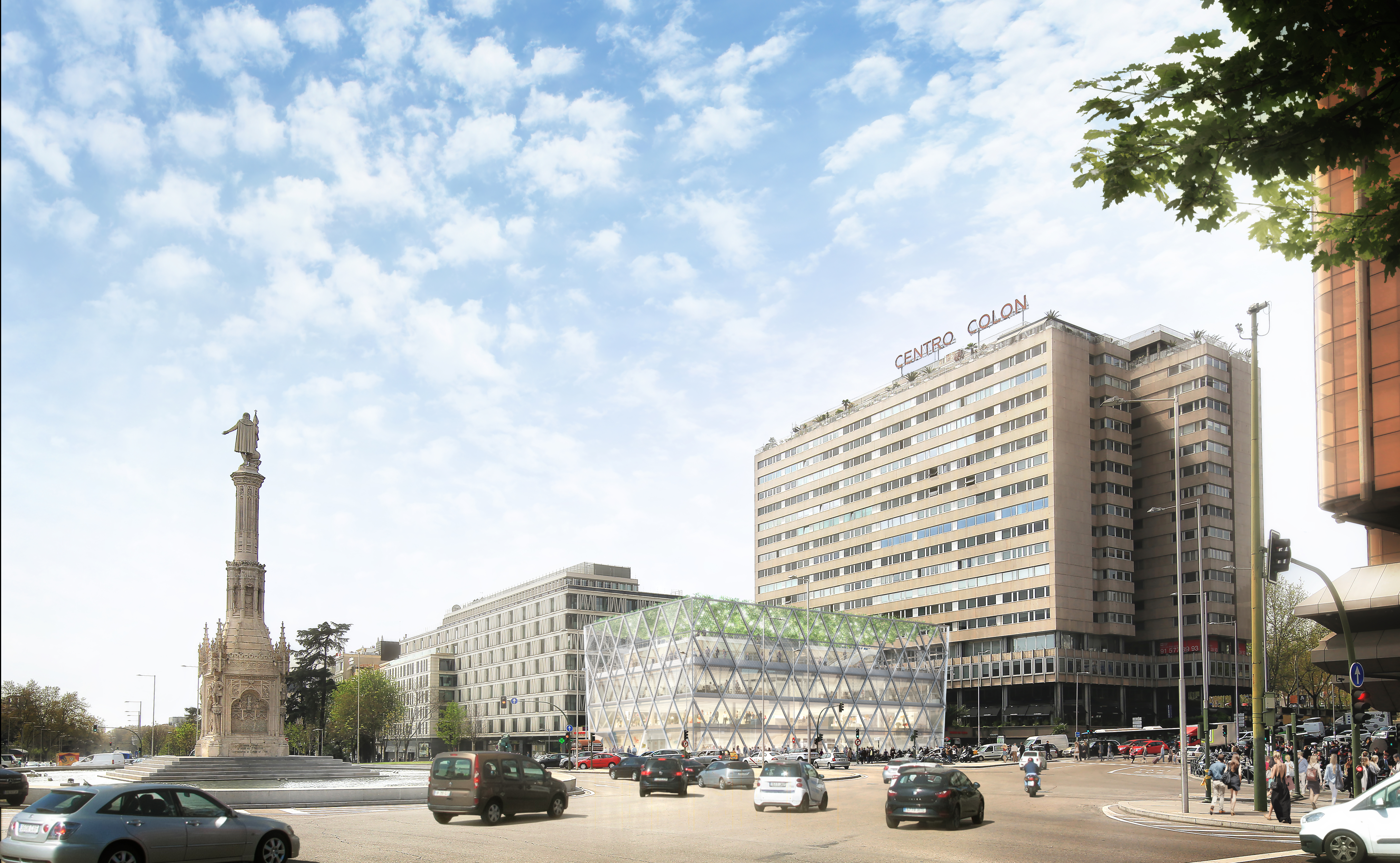 El arquitecto Norman Foster reinventará icónico edificio de Plaza Colón 1 / CBRE Global Investors
