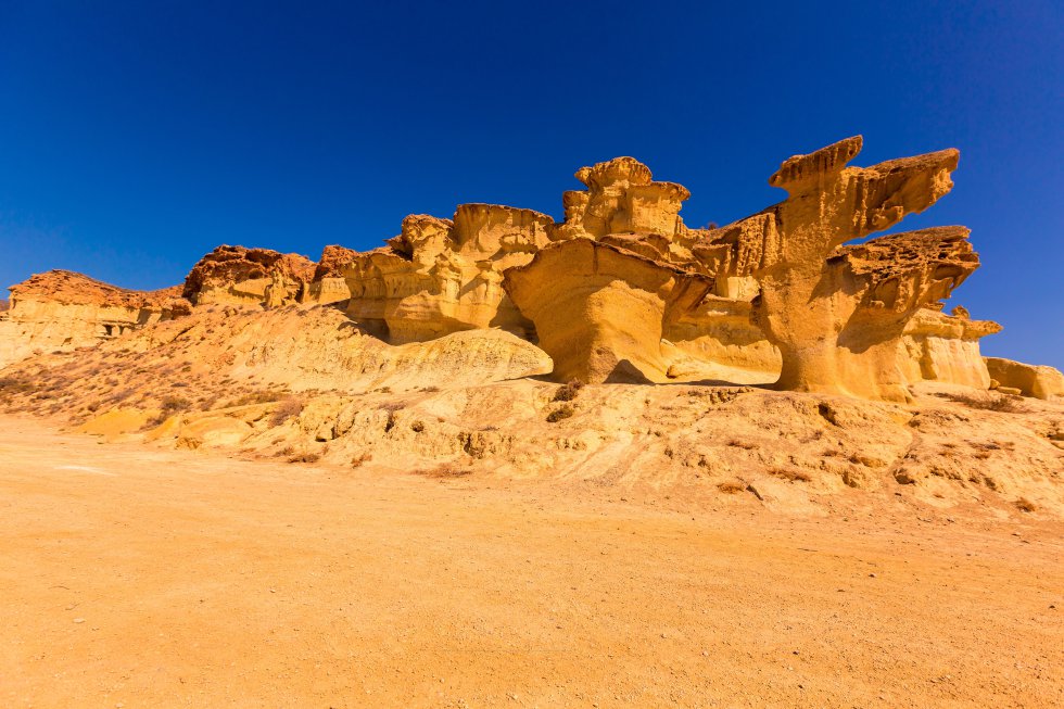 Erosiones de Bolnuevo (Mazarrón, Murcia) / AGE FOTOSTOCK