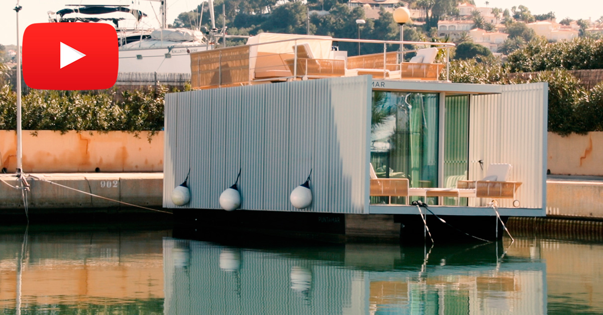 La primera suite navegable del mundo diseñada como una casa modular es española