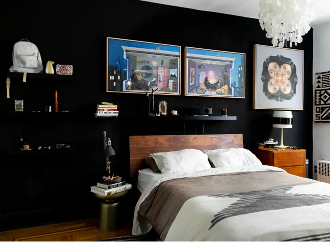 Bienvenidos al lado oscuro: ideas para triunfar con la decoración pintando las paredes de negro