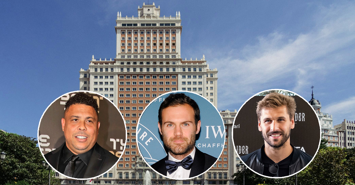 Los futbolistas Ronaldo, Mata y Llorente sacan a bolsa una socimi... y no descartan promover en el futuro