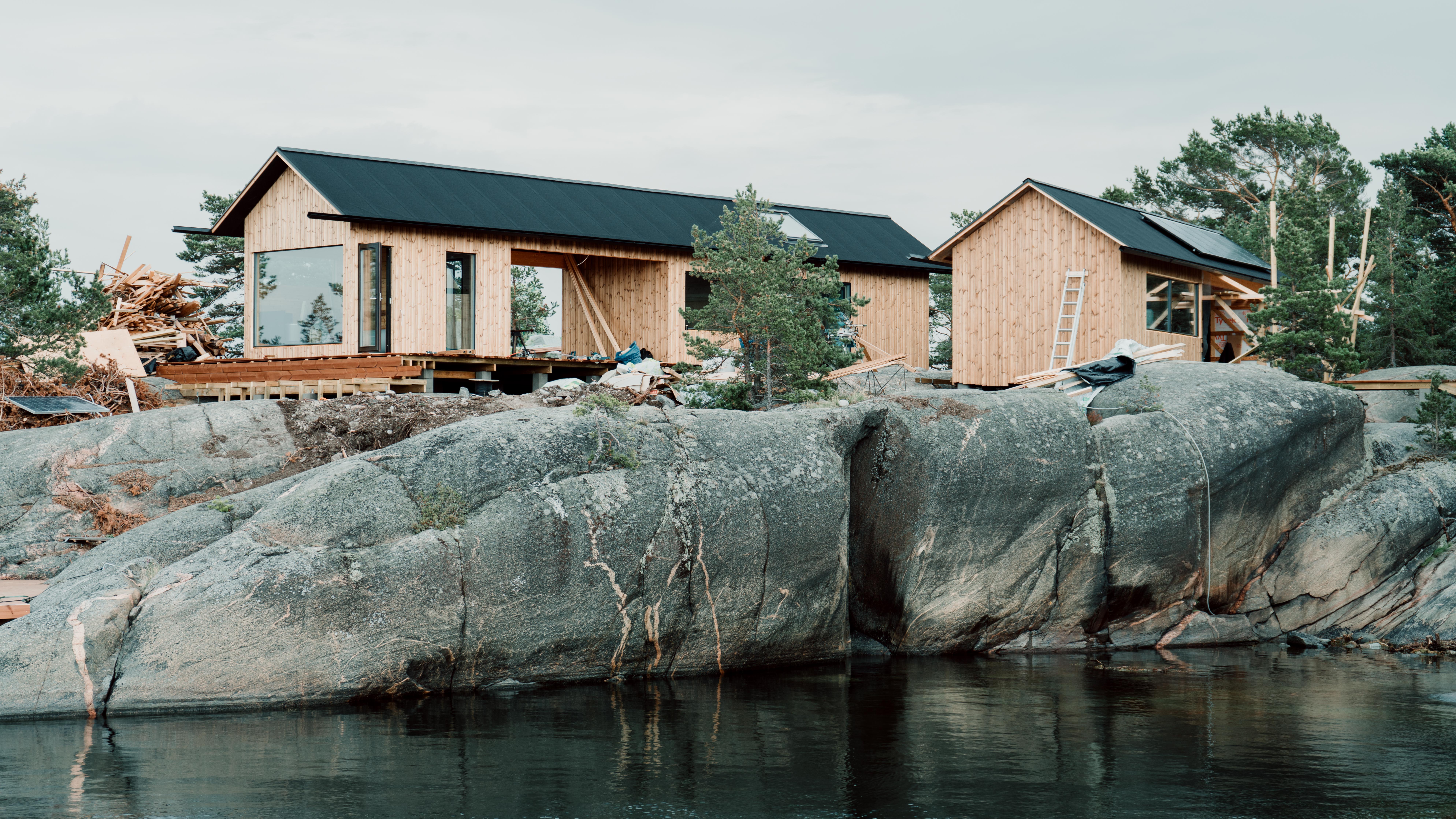 Unas cabañas sostenibles para disfrutar del imponente paisaje natural