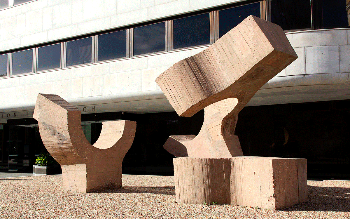 Lugar de encuentros VI, 1974. Eduardo Chillida (Donosti, 1924 - 2002) 206_lugar_de_encuentros_vi